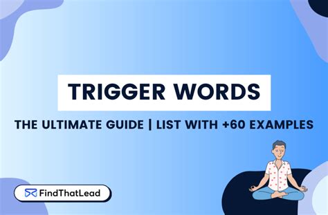 5 Trigger Words