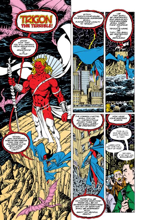 Trigon Vs Darkseid Comic Vine