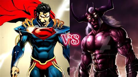 Trigon Vs Superboy Prime