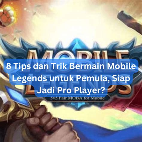 Trik mobile legend untuk pemula YouTube