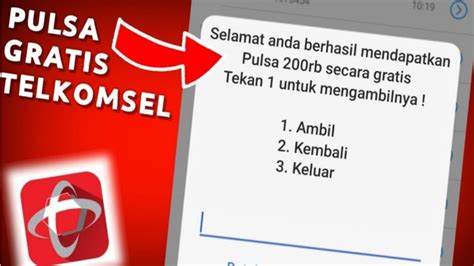 Trik Raih Pulsa Gratis Tercepat