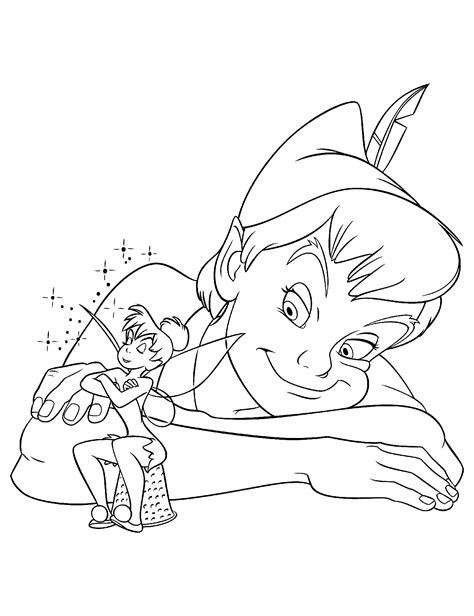 Peter Pan e Trilli 2 disegni gratis da colorare disegni