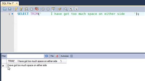 Trim All Spaces In Sql