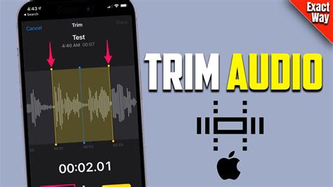 Trim Audio Clip Iphone