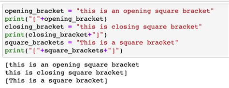 Trim Brackets Python