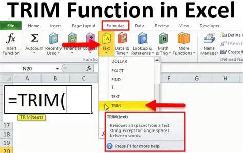 Trim Excel Macro