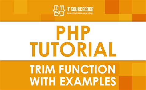 Trim Function Php