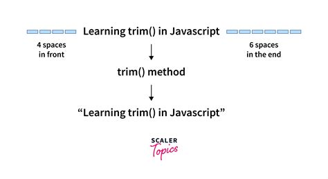 Trim Javascript Example
