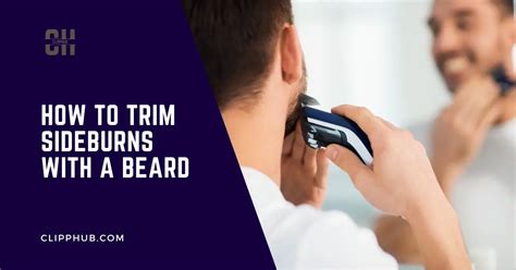 Trim Sideburns At Home