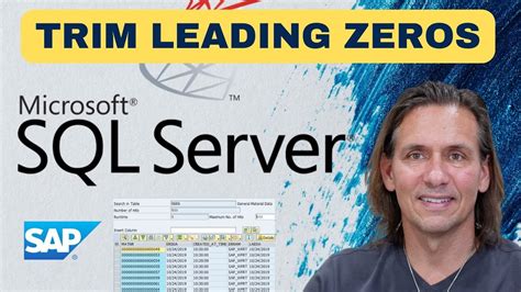 Trim Zeros In Sql Server