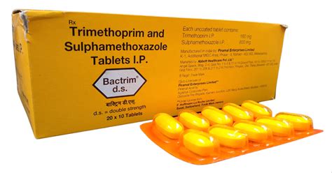Sulfamethoxazole Tmp Ds Tablet H49 ‒ Bactrim Ds 800160 Mg Price
