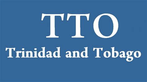 trinidad and tobago 3 letter code