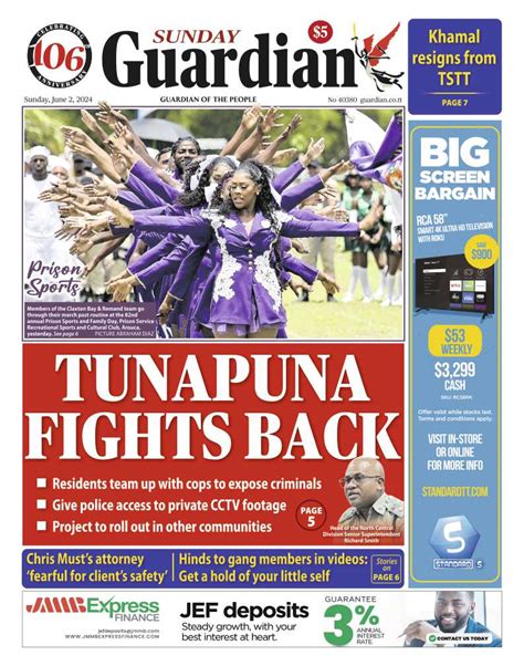 trinidad guardian trinidad newsday newspaper