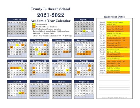 Trinity University Academic Calendar 2024