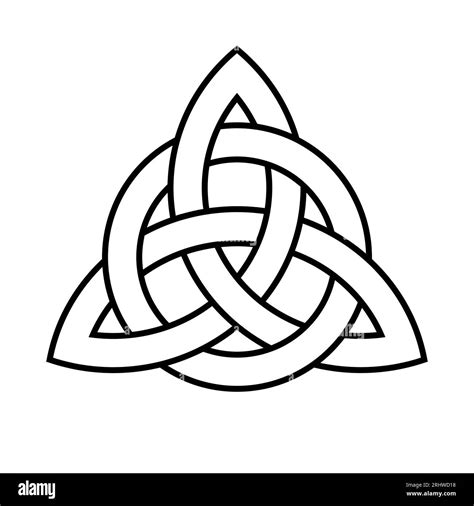 Trinity Knot Drawing