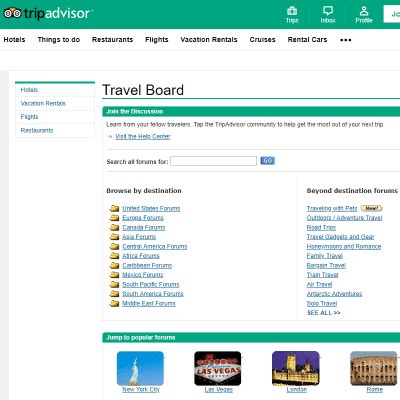 tripadvisor forum