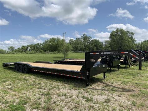 Triple Axle Trailer Bumper Pull