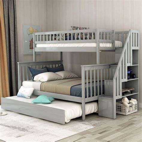Triple Bunk Bed Single Mattress