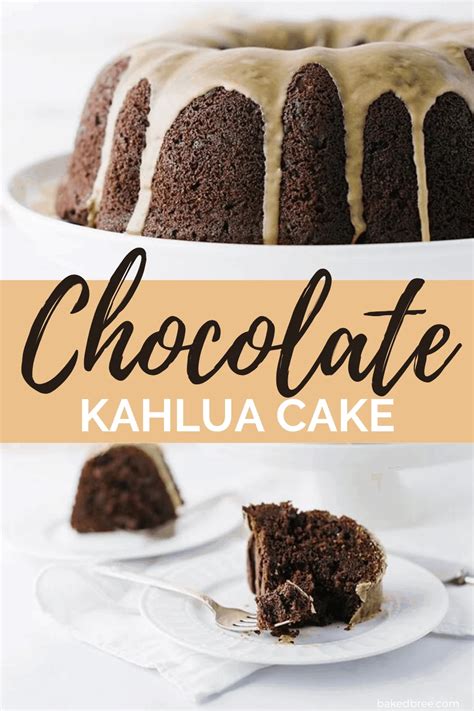 Triple Chocolate Kahlua Cake