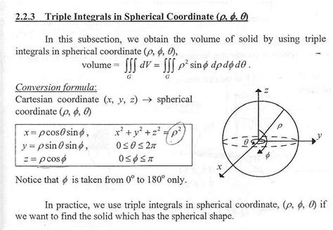 triple integral in polar coordinates
