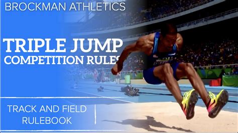 Triple Jump Competition Rules
