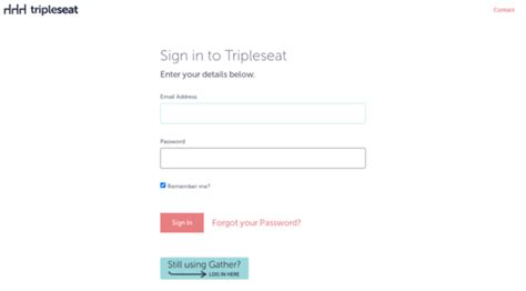 tripleseat admin login