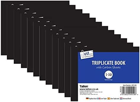 Triplicate Carbon Paper