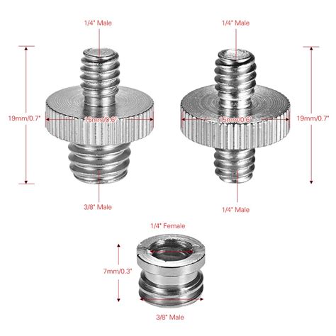 Tripod Mount Bolt Size