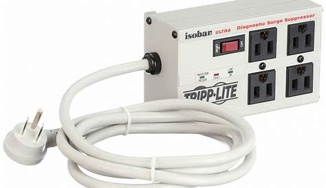 Tripp Lite Isobar 4 Outlet 230V Surge Protector Power