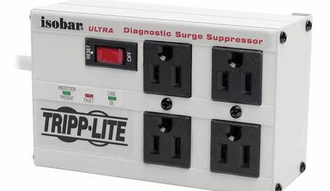 Tripp Lite Isobar 4 Ultra Review Outlet Diagnostic Surge