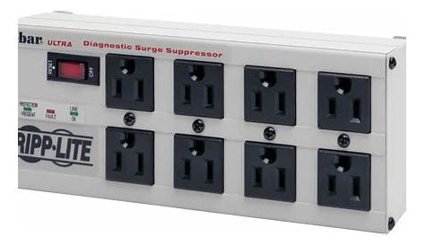 Isobar 8 Outlet Surge Protector 12 Ft Cord 3840 Joules Isobar8ultra