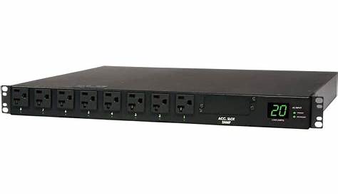 Tripp Lite Pdumh20at Amazon Com Metered Pdu With Ats 20a 16 Outlets 5 15