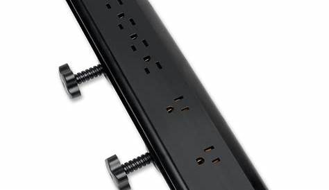 Tripp Lite Surge Protector Power Strip Desk Mount Tlp606dmusb Review This Suppressor Clamps To Your