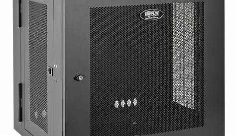 Smartrack 12u Server Depth Wall Mount Rack Enclosure Cabinet Clear