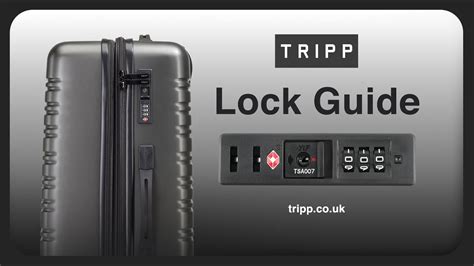 Tripp Suitcase Combination Lock Reset