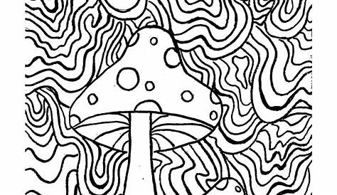 Get This Trippy Coloring Pages for Adults AJ21Y