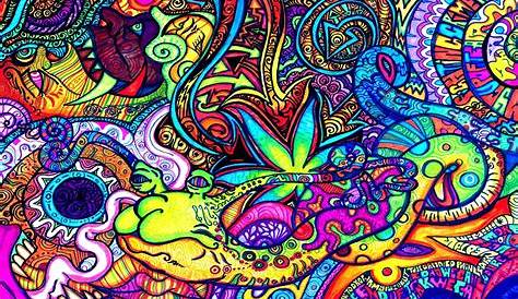 Art Of Colorful Weed HD Trippy Wallpapers | HD Wallpapers | ID #56300