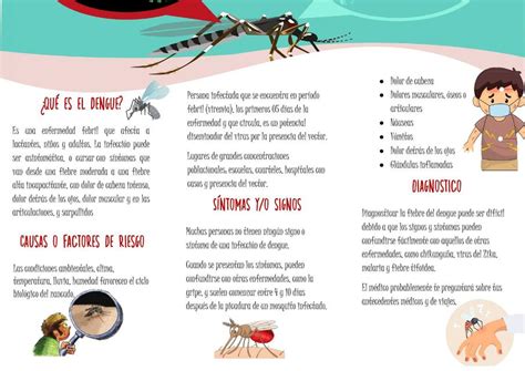 triptico del dengue