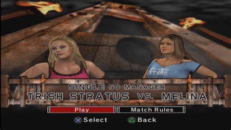 trish stratus vs melina