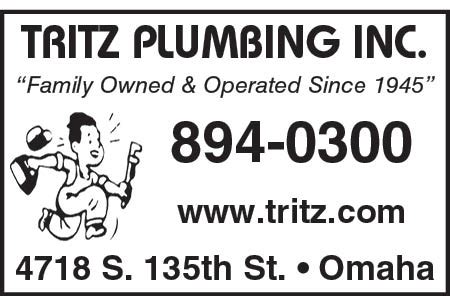 tritz plumbing inc - omaha