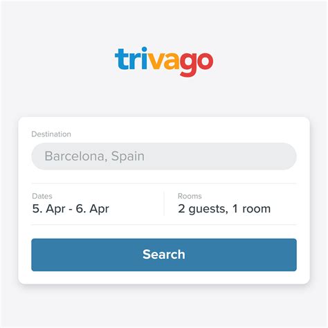 trivago hotel search by availability