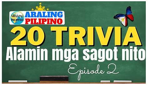 Trivia sa Wikang Filipino | FILIPINO | JAM PH #17 - YouTube