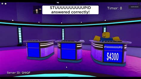 Currently - Trivia Roblox Game Show Script