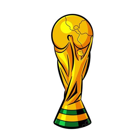 trofeo copa del mundo dibujo