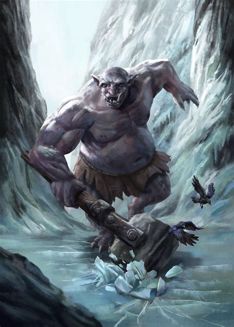 troll in the mountains