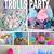 trolls diy birthday party ideas
