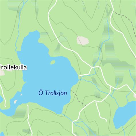 Trollsjön Karta Karta Mellersta