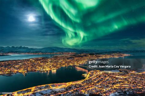 Tromso Night Landscape