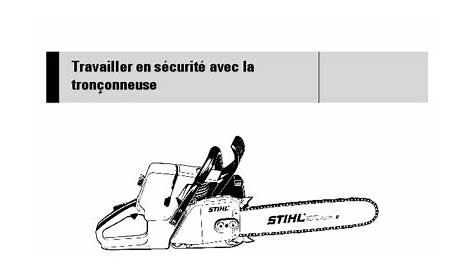 Fiche technique outil électrique Tronconneuse stihl 026