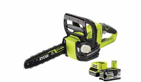 Tronconneuse Sur Batterie Ryobi Nouvelle Tronçonneuse OCS1830 RYOBI Avec